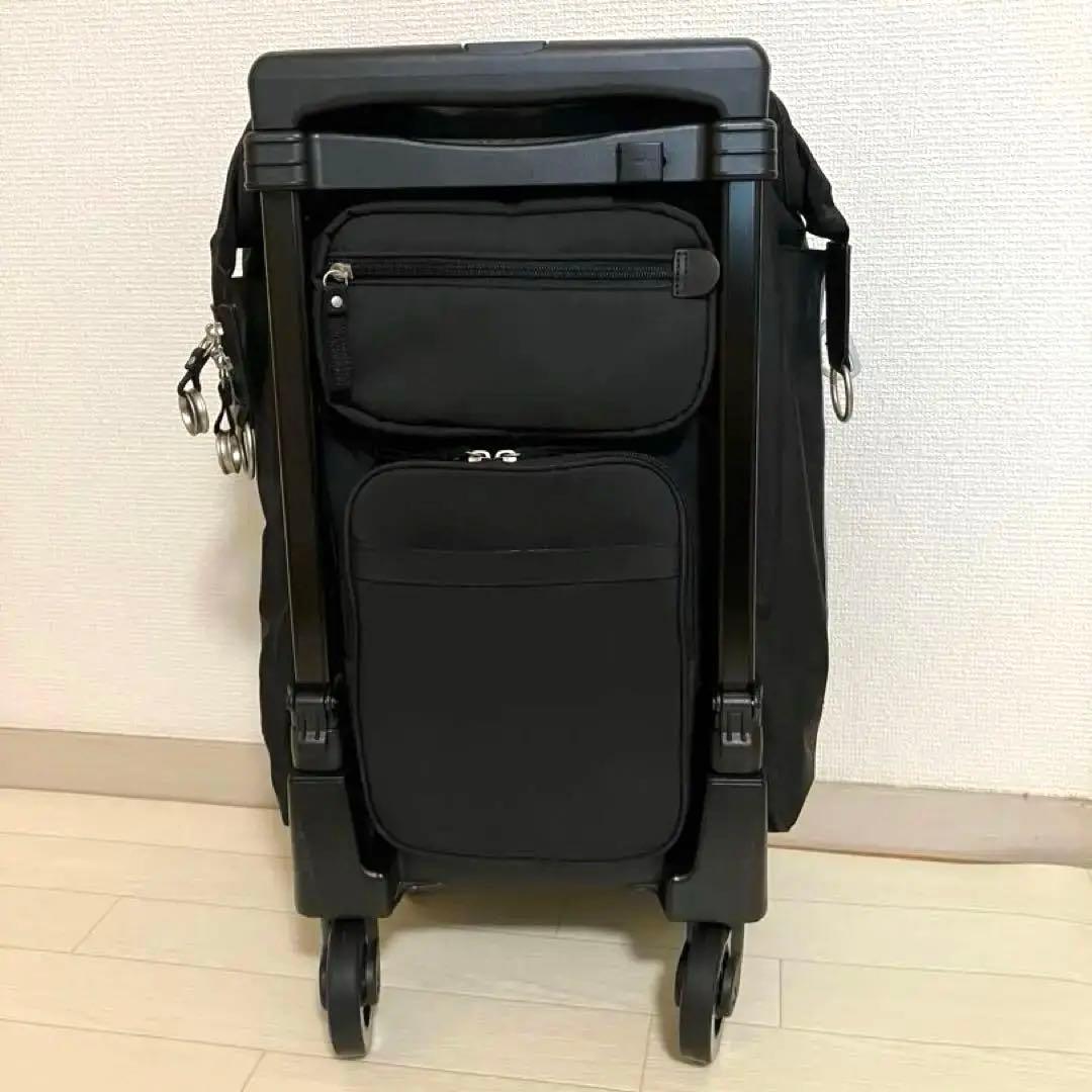 SWANY スワニー 4輪 キャリーバッグ カート ブラック 黒