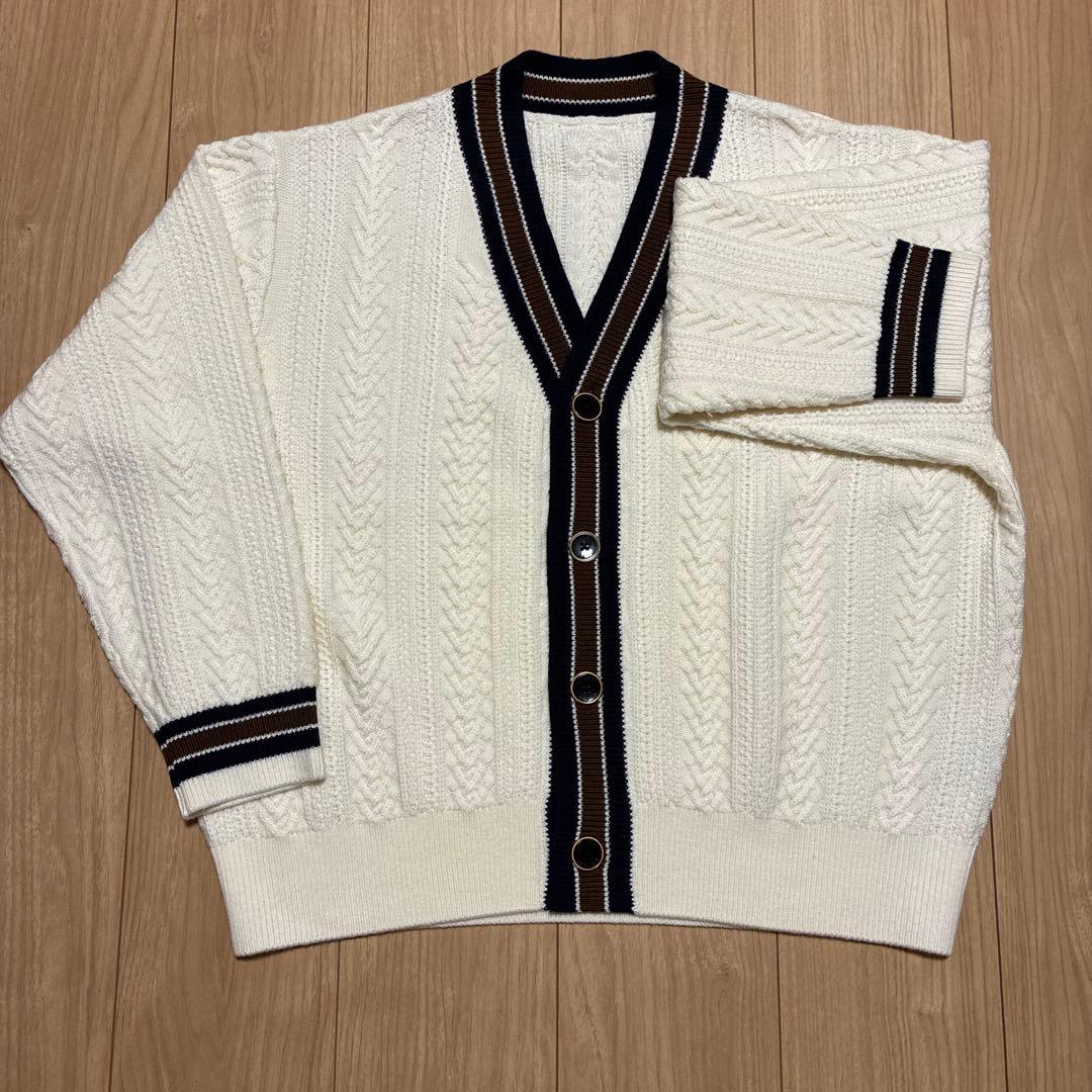 佐藤健ABYTS TILDEN CARDIGAN 男女兼用サイズ2 Mサイズ相当