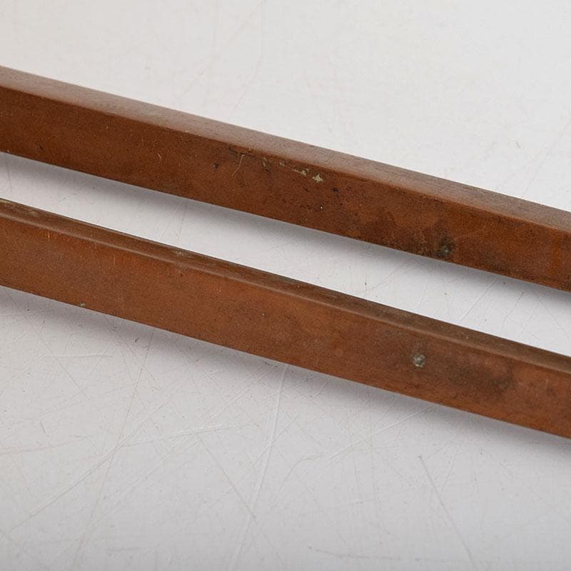 茶道具　銅製　火箸　時代箱　2点まとめて　C　8830