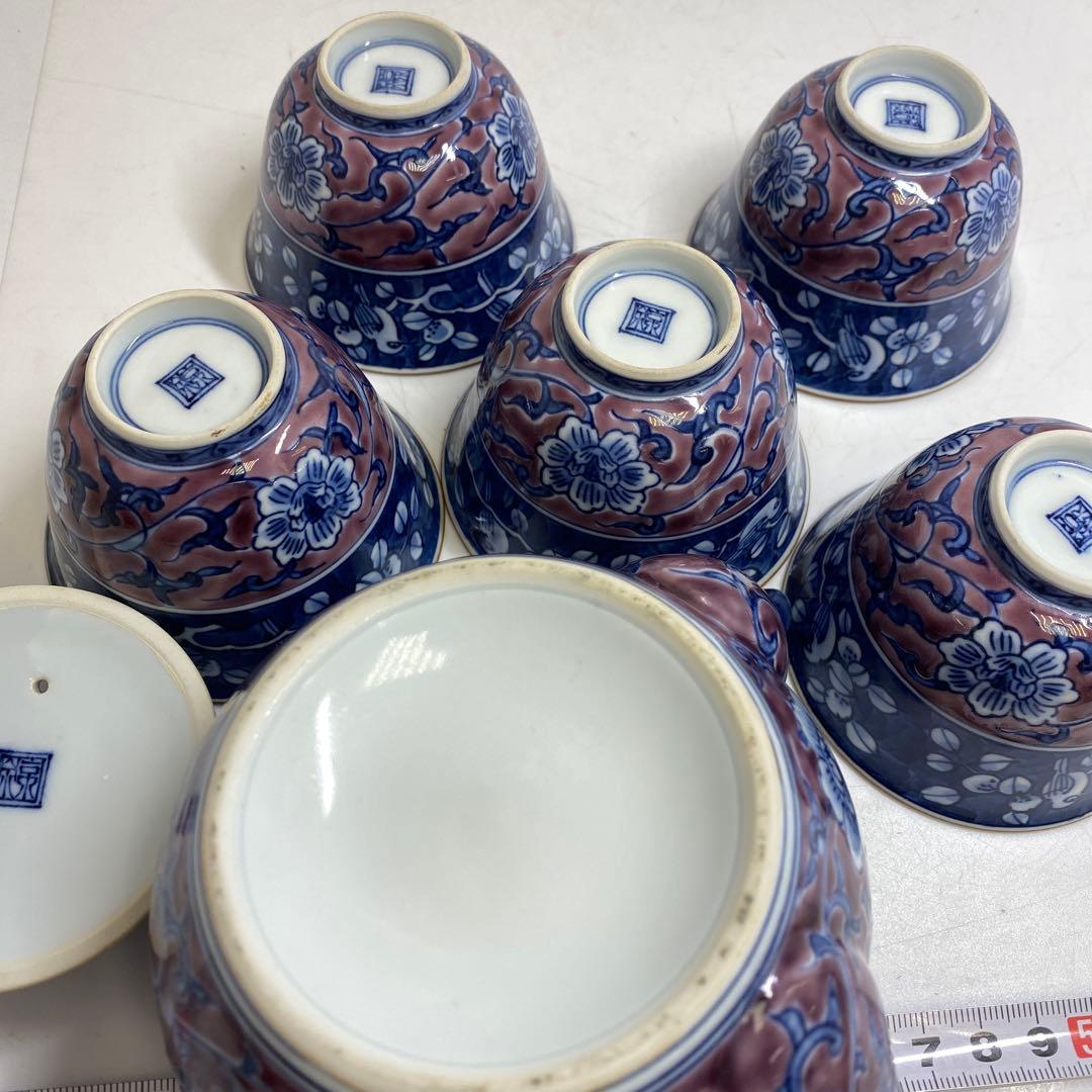 馬場京泉造(名工) 煎茶器セット 東キ8-0121☆2F