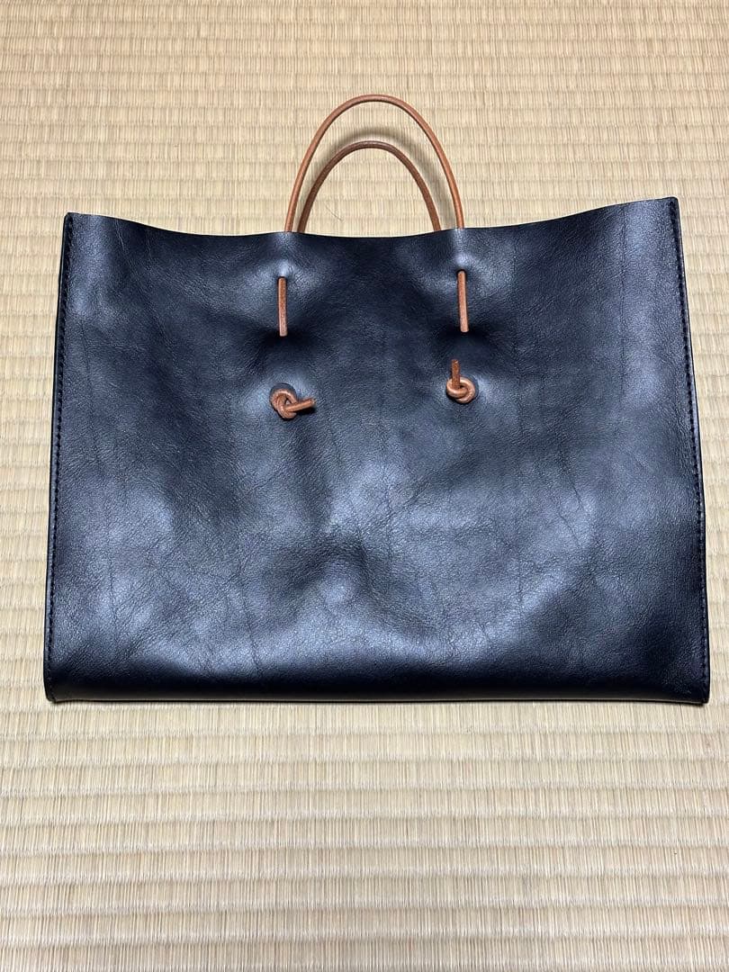 ヘルツ　紙袋レザートート