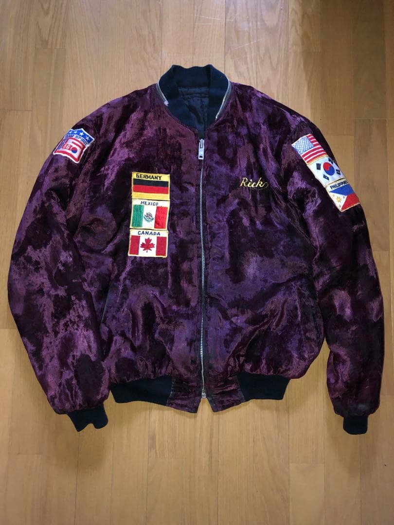 ミ*チ様 コリアスカジャン コリジャン　80s ヴィンテージ