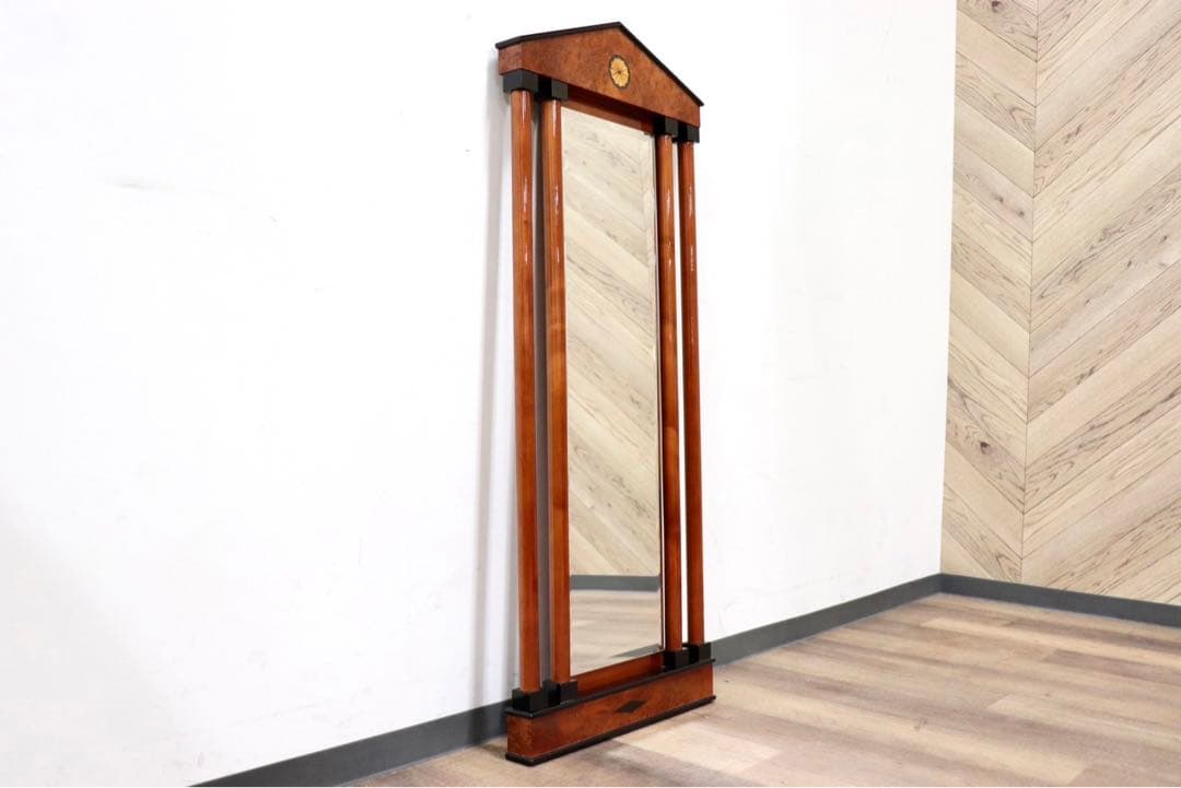 GMGN163B○イタリア製 最高級 鏡 ウォールミラー 姿見 壁掛け式 バー