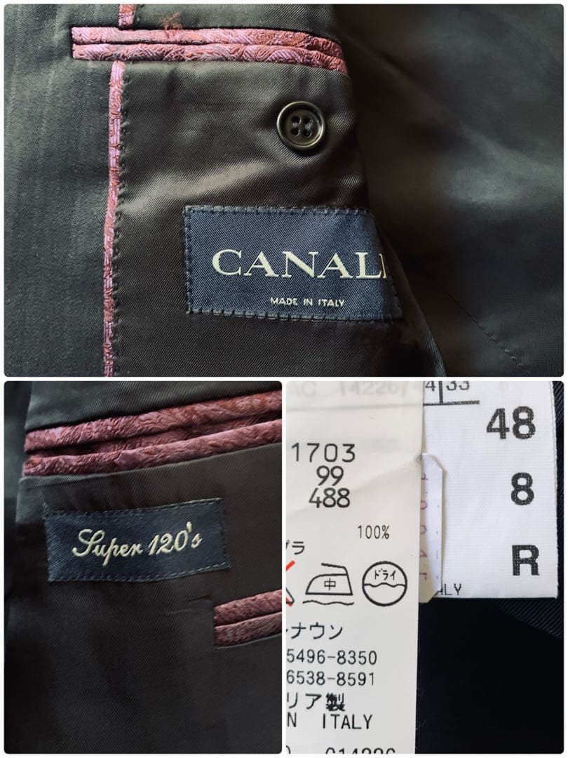 名門CANALI ×ウィーンの名店別注品　希少な貴族コート&ジャケットセット