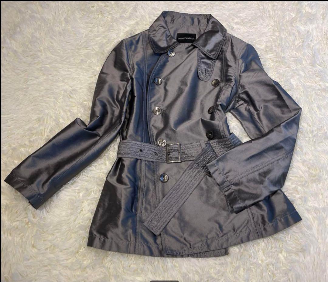 エンポリオアルマーニ　ミドル丈　トレンチコート メンズ/レディース