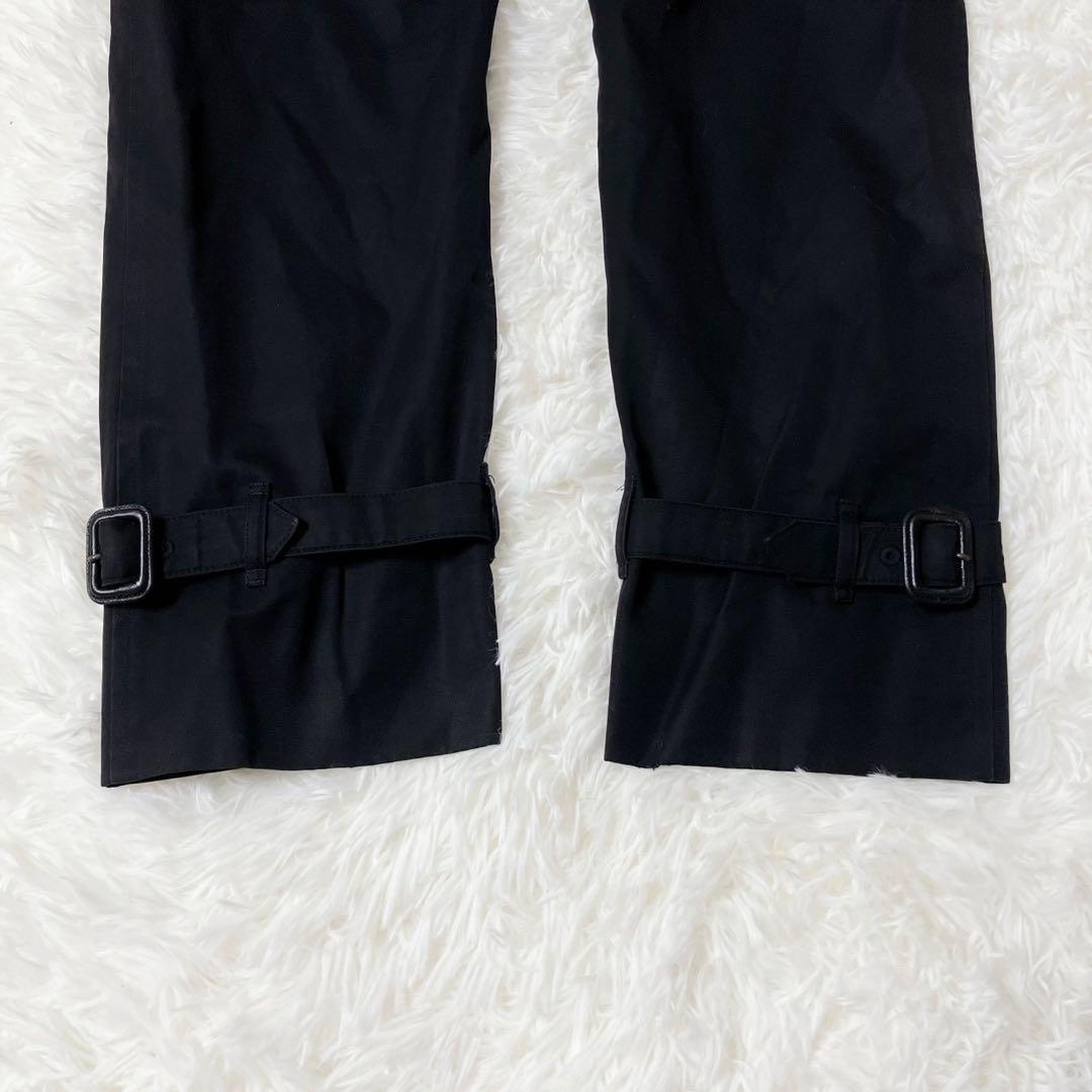 【大人気定番】Aquascutum⭐︎トレンチコート ベルト付 チェック 黒 M