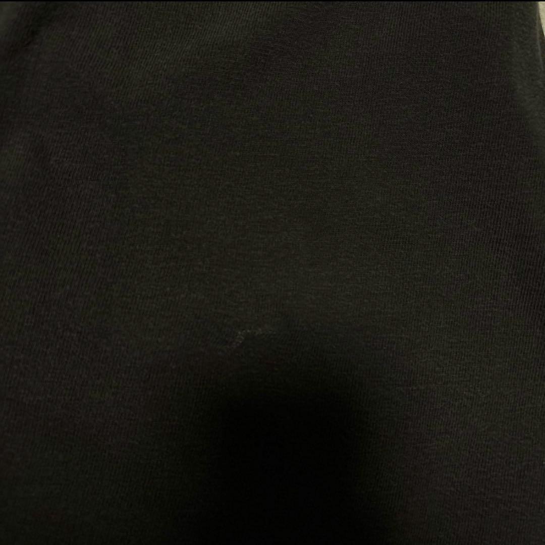 YASUYUKI 　60s〜黒ブラックプロダクツタグ肉厚フットボールシャツ