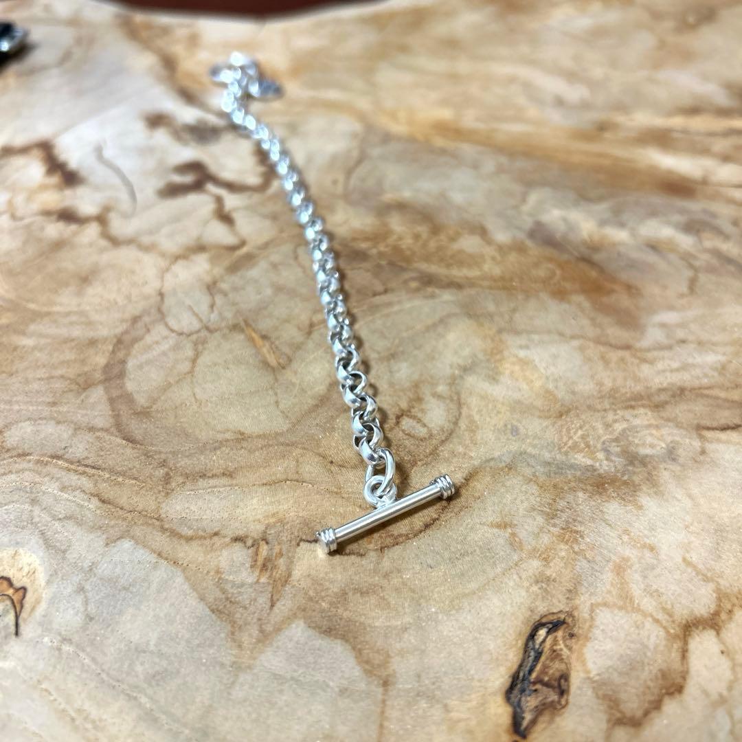 XOLO JEWELRY Round Link Bracelet シルバー925