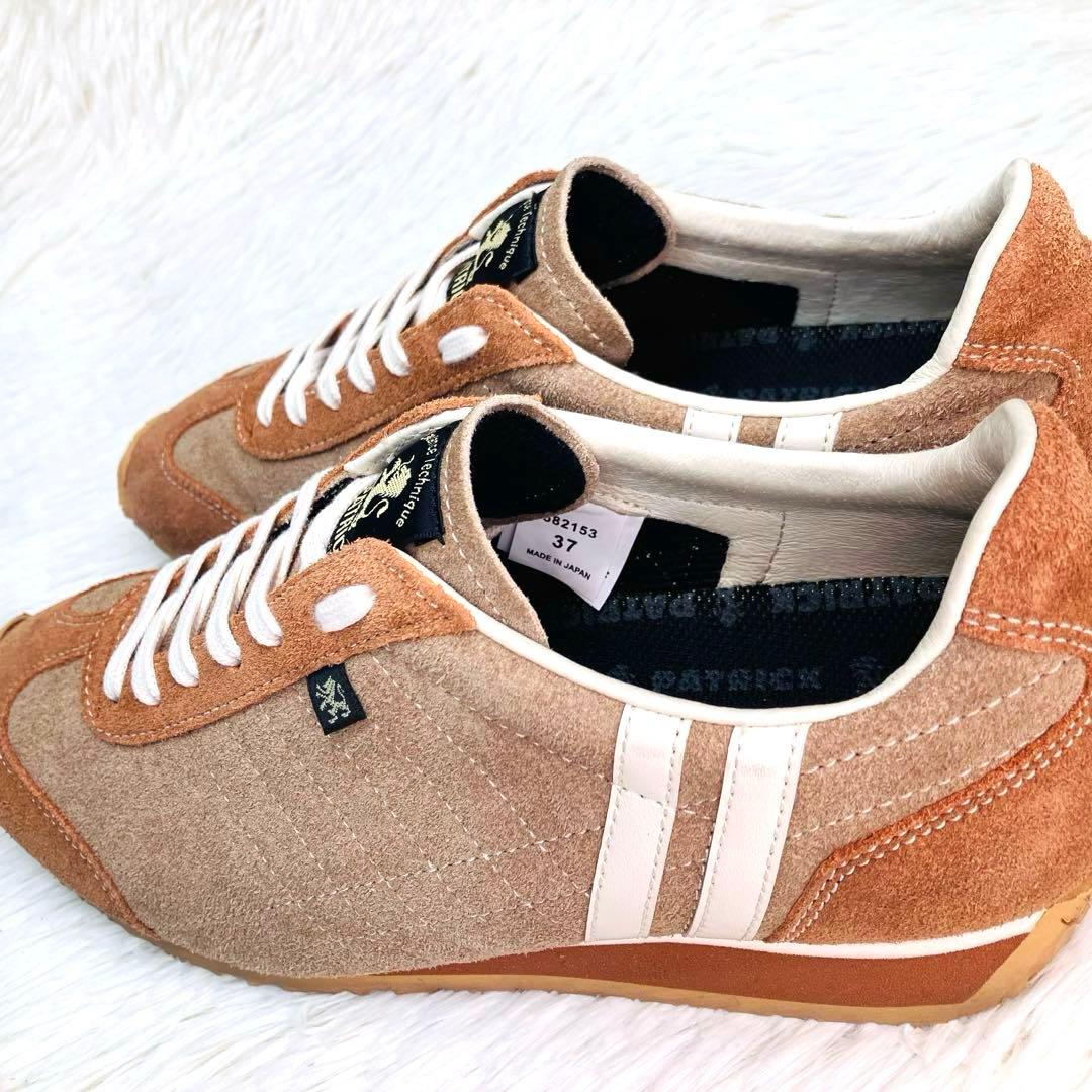 【極美品】パトリック37アイリスベロア　IRIS-VR 限定色　モカ　キャメル