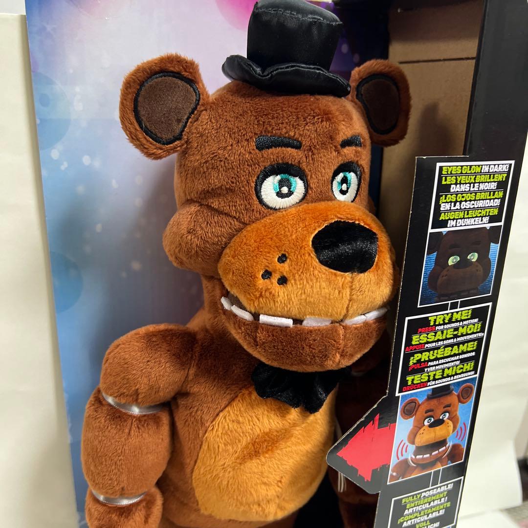 ファイブナイツアットフレディーズ フレディ　ぬいぐるみ　トーキング　アクション