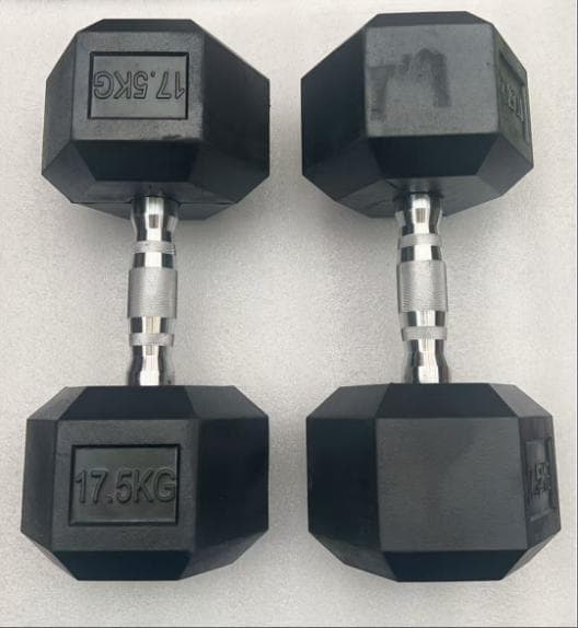 中古 六角ダンベル17.5kg 2個セット