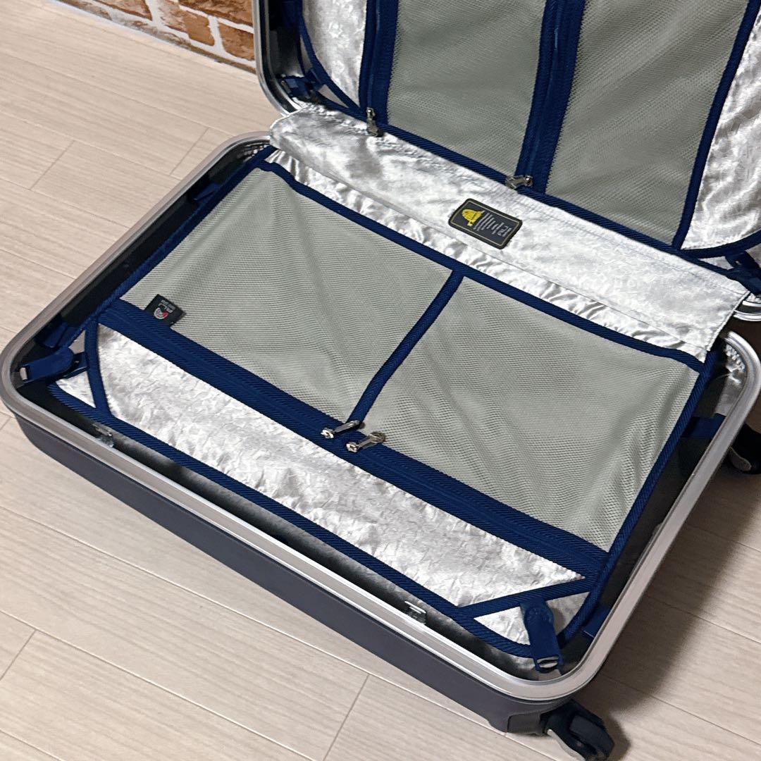 A.L.I キャリーケース　アジアラゲージ 容量約85L スーツケース　ブルー