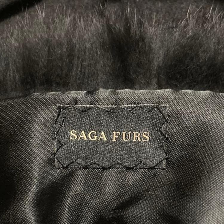 極美品 Eternallous カシミヤ100% SAGAファー ロングコート