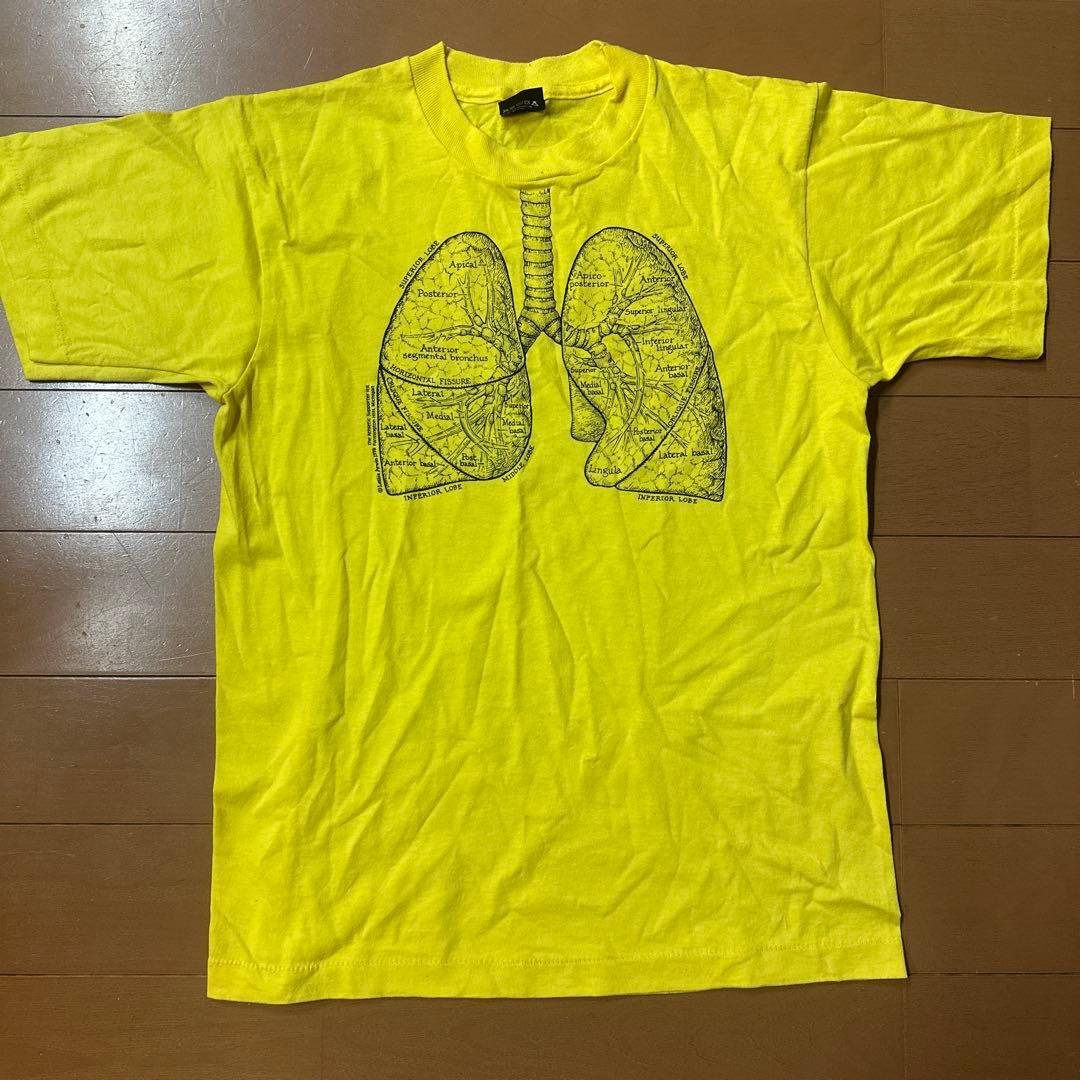 vintage 80's Leslie Arwin 人体Tシャツ