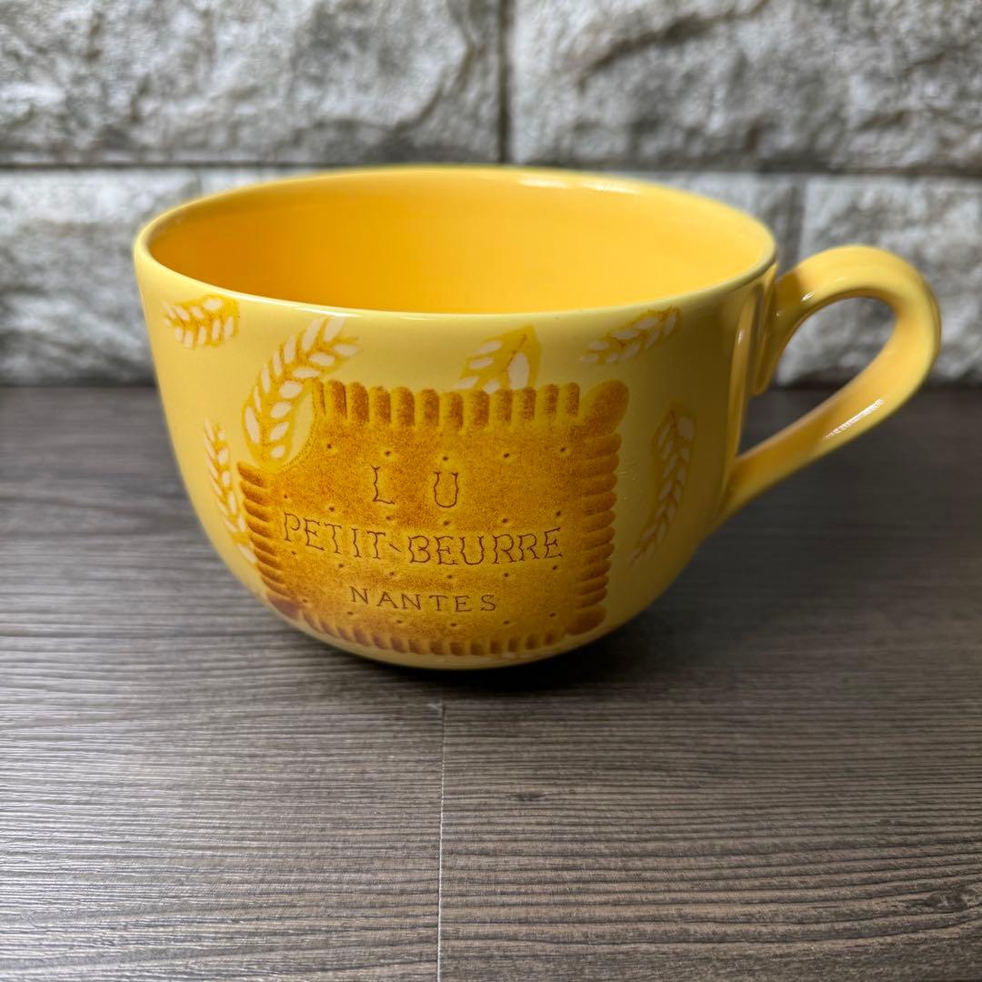 現地フランスで購入したLUビスケット スープカップ 2セット