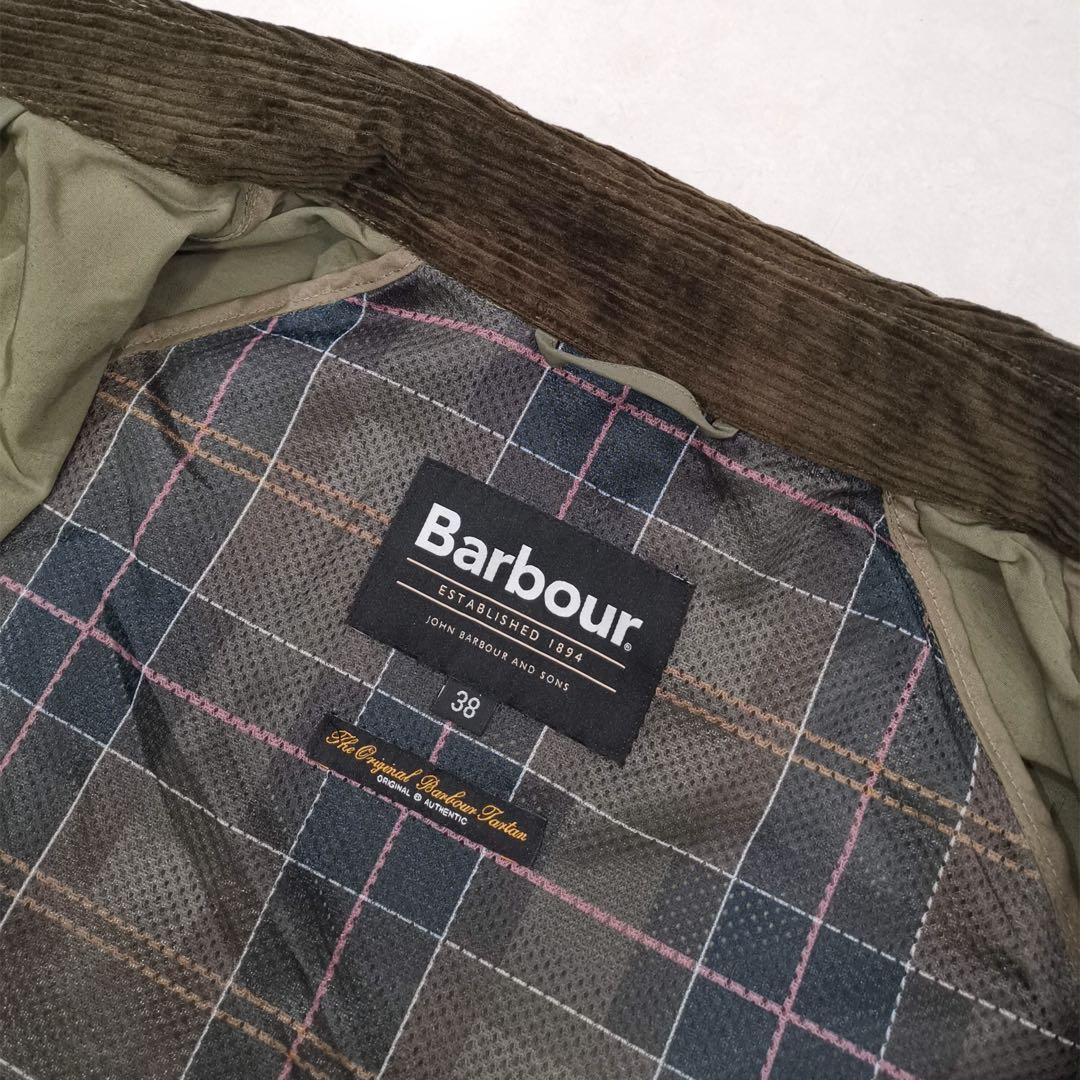 Barbour ビデイル オーバーサイズフィット グリーン ３８
