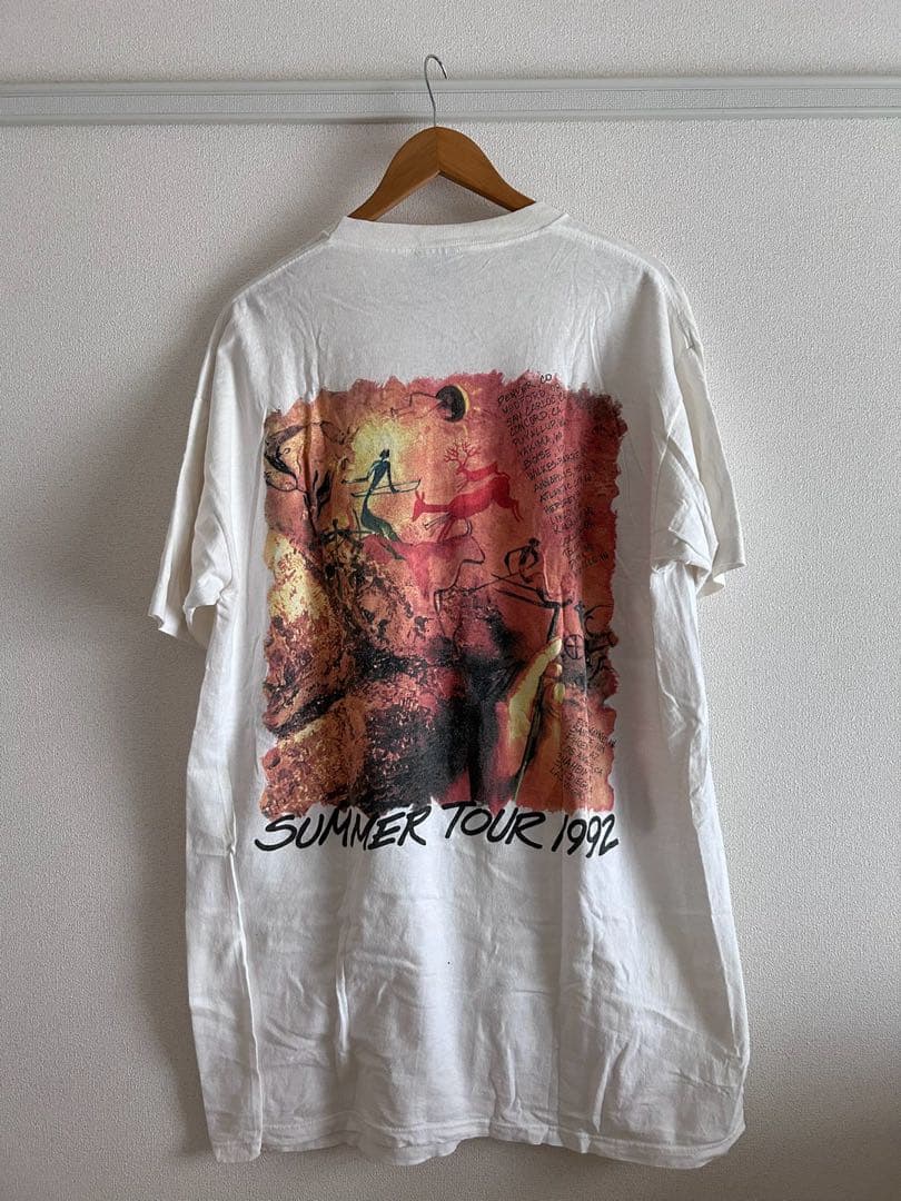 ビンテージ90's MOODY BLUES 1992年ツアーTシャツ白