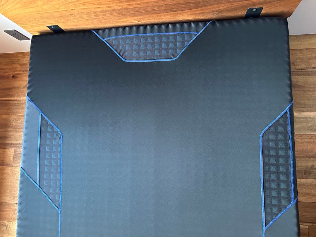 送料込 直渡可 MUJI セミダブルベッド + 西川AiR ハード セット