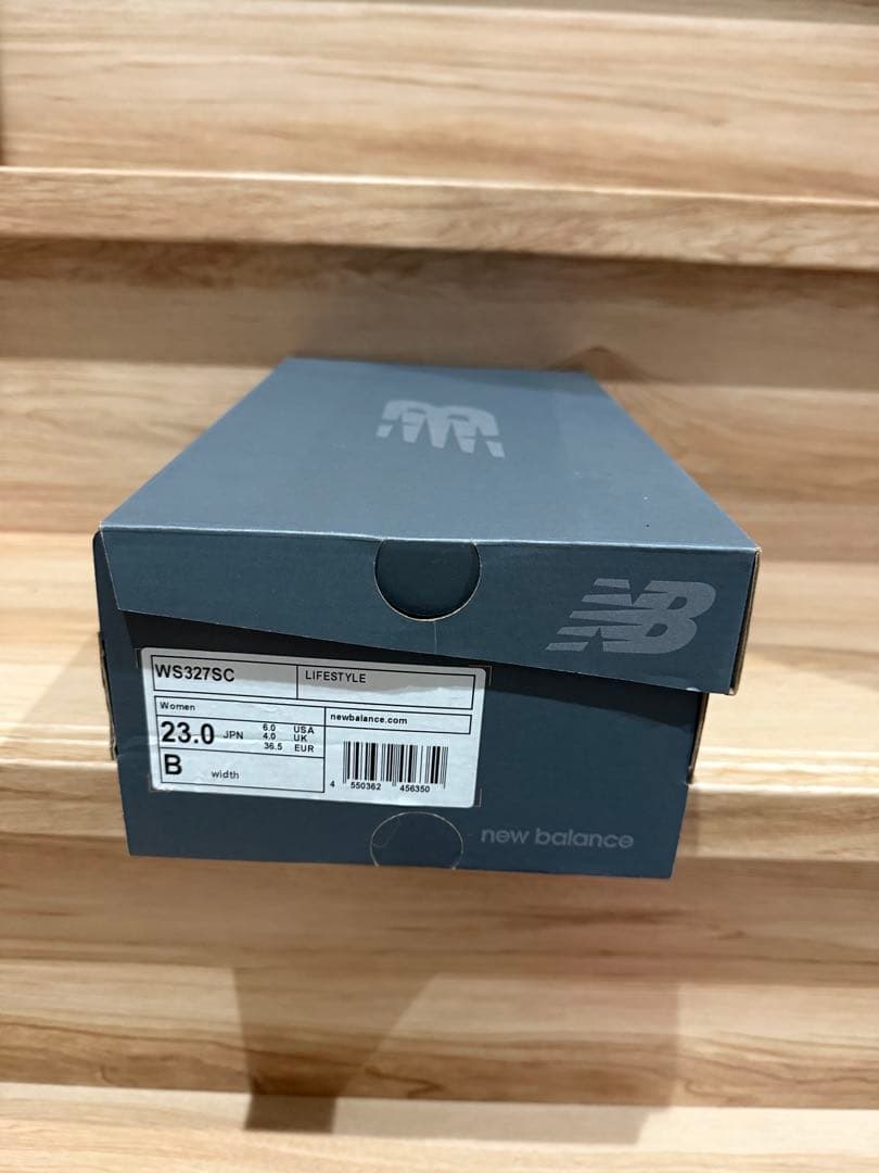 【新品未使用】New Balance WS327SC ブラック23.0cm