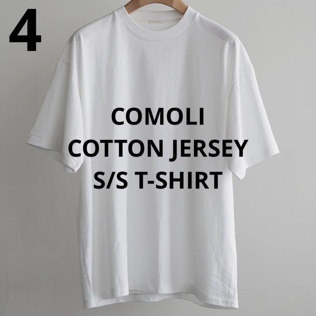 COMOLI コットンジャージ半袖Tシャツ スウェット パーカー デニム シャツ