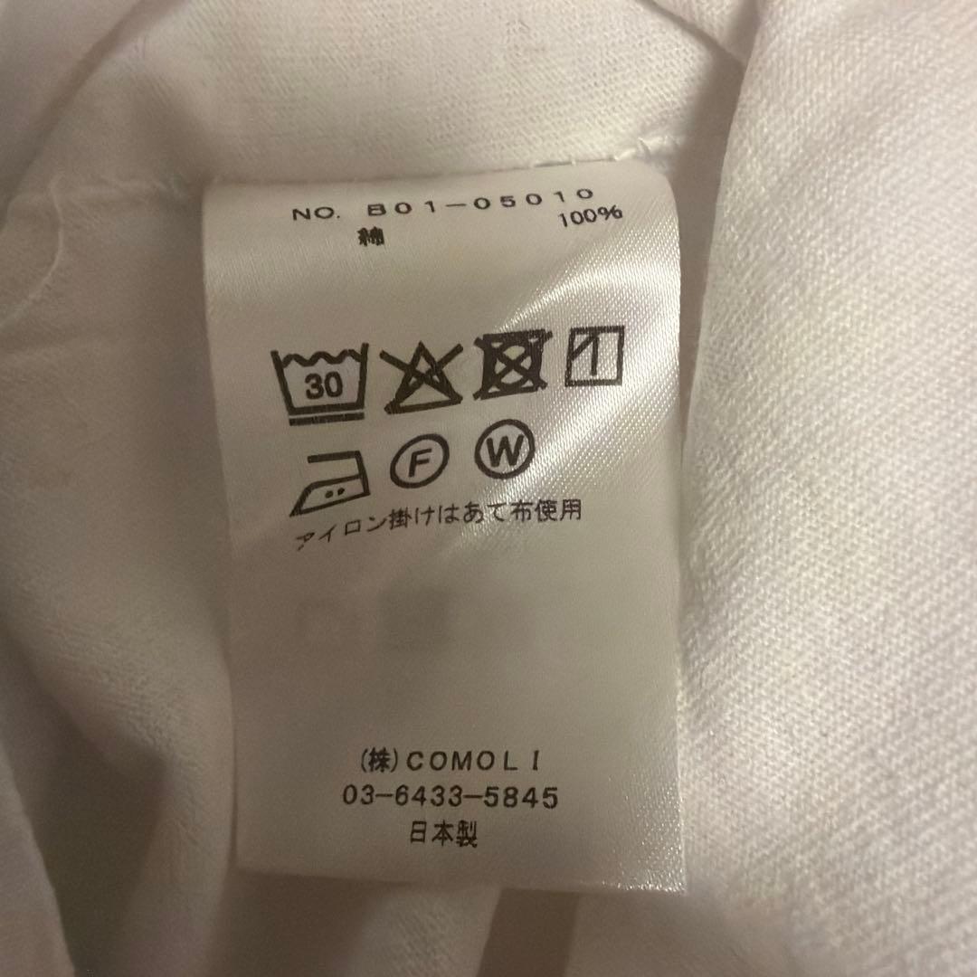 COMOLI コットンジャージ半袖Tシャツ スウェット パーカー デニム シャツ