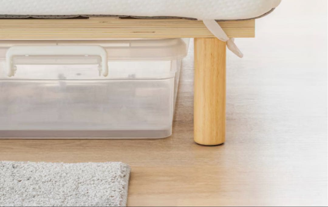 セミダブル 脚付きボンネルコイルマットレス　ニトリ