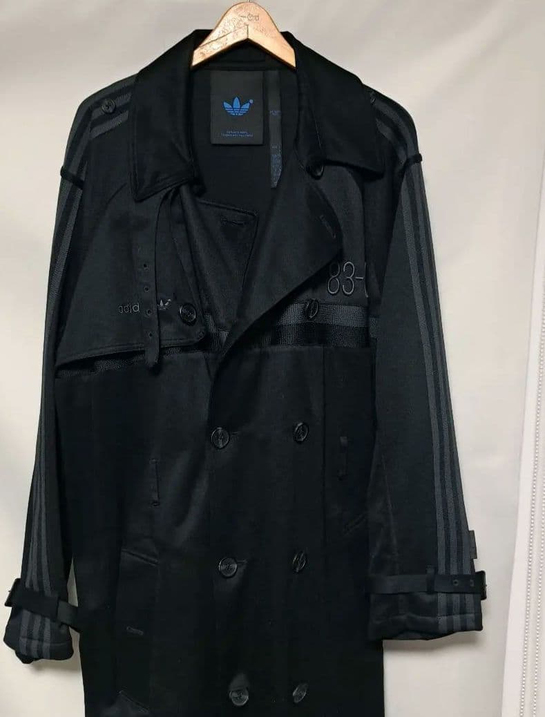 ジャケット・アウター adidas blue version 83-C trench coat