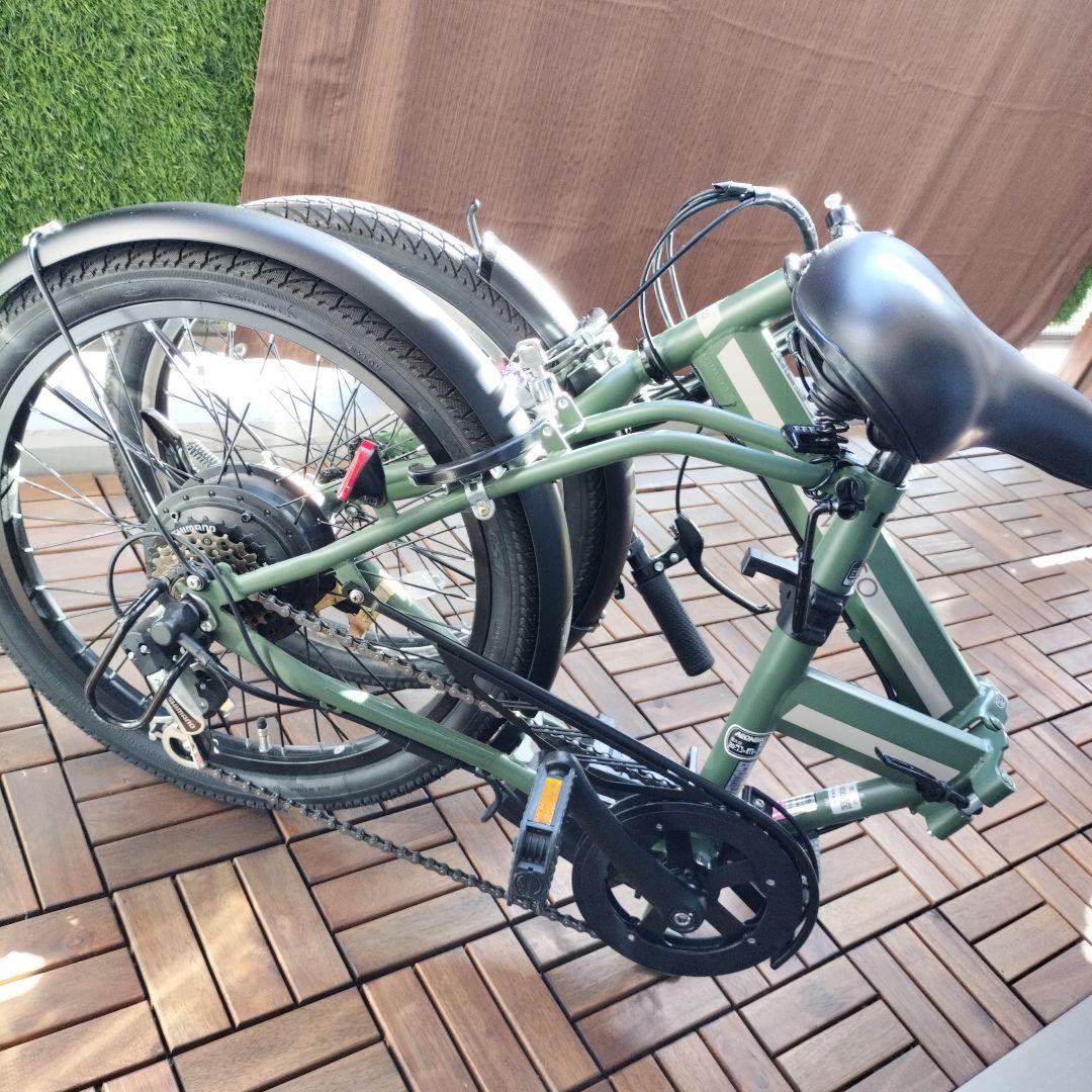 お値下げしました♪♪　20インチ　折りたたみ電動アシスト自転車