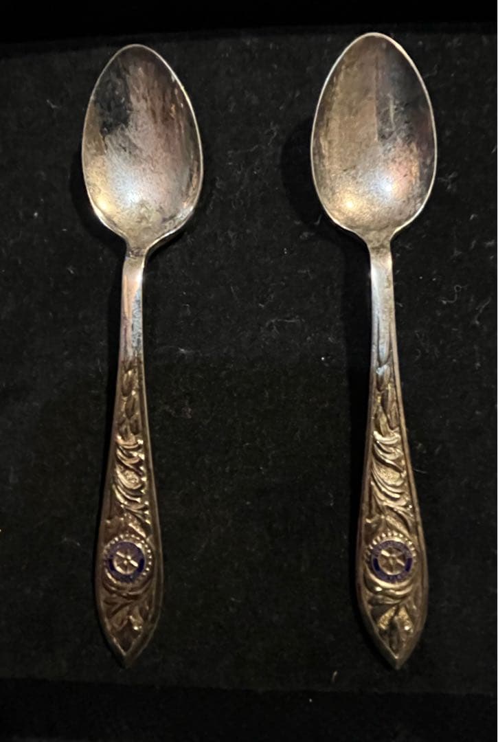 ビンテージシルバースプーン２本セット