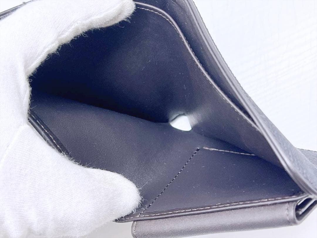 美品 ルイヴィトン ダミエジェアン マルコ 二つ折り財布 小銭入れ N63087