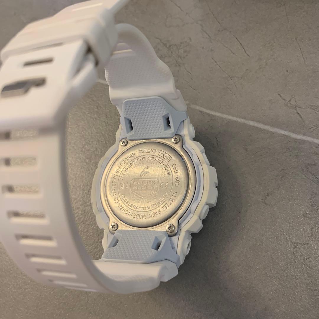 美品　G-SHOCK デジタル腕時計 ホワイト