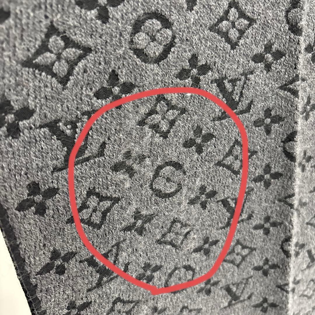 LOUIS VUITTON ルイ ヴィトン マフラー モノグラム クラシック