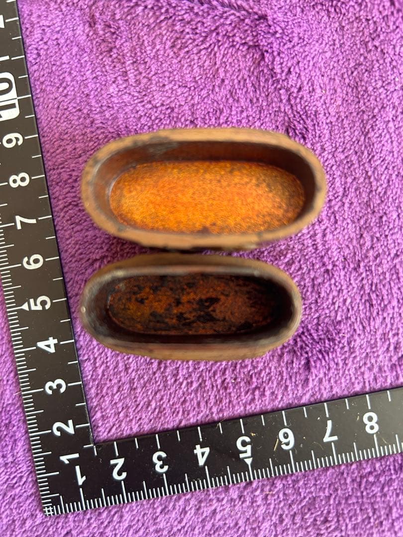 印籠 カバー付き 根付 薬入れ 小物入れ