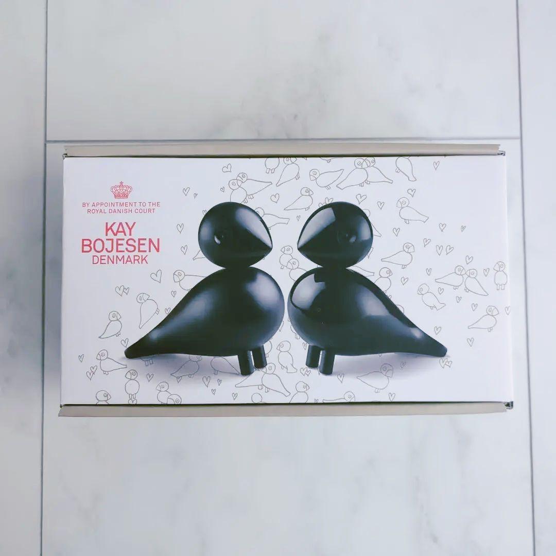 【新品】KAY BOJESEN TURTELDUER ラブバードの置物