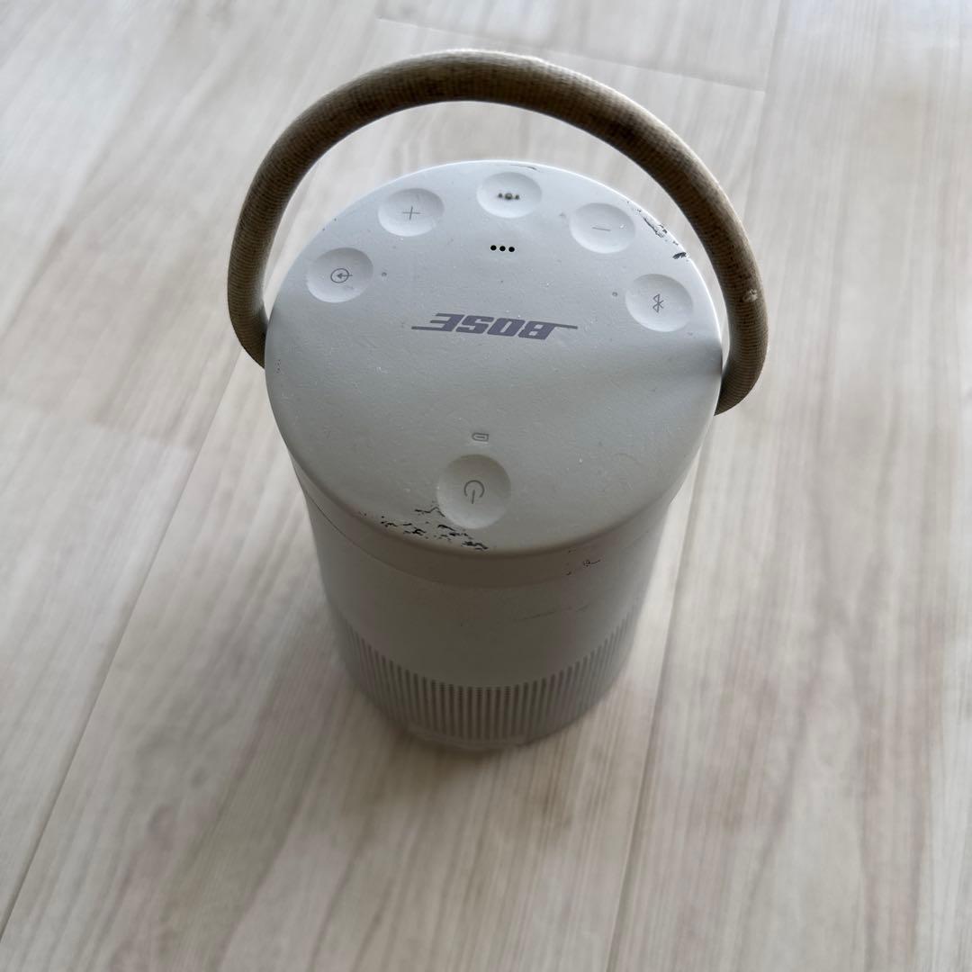 Bose ワイヤレススピーカー ホワイト Sounlink revolve +