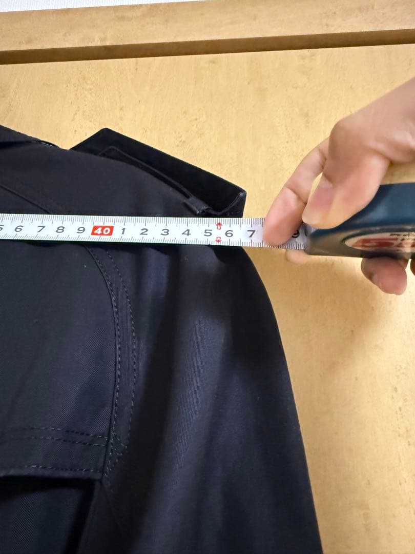 【美品】バーバリーブラックレーベル LL トレンチコート ライナー ブラック 黒