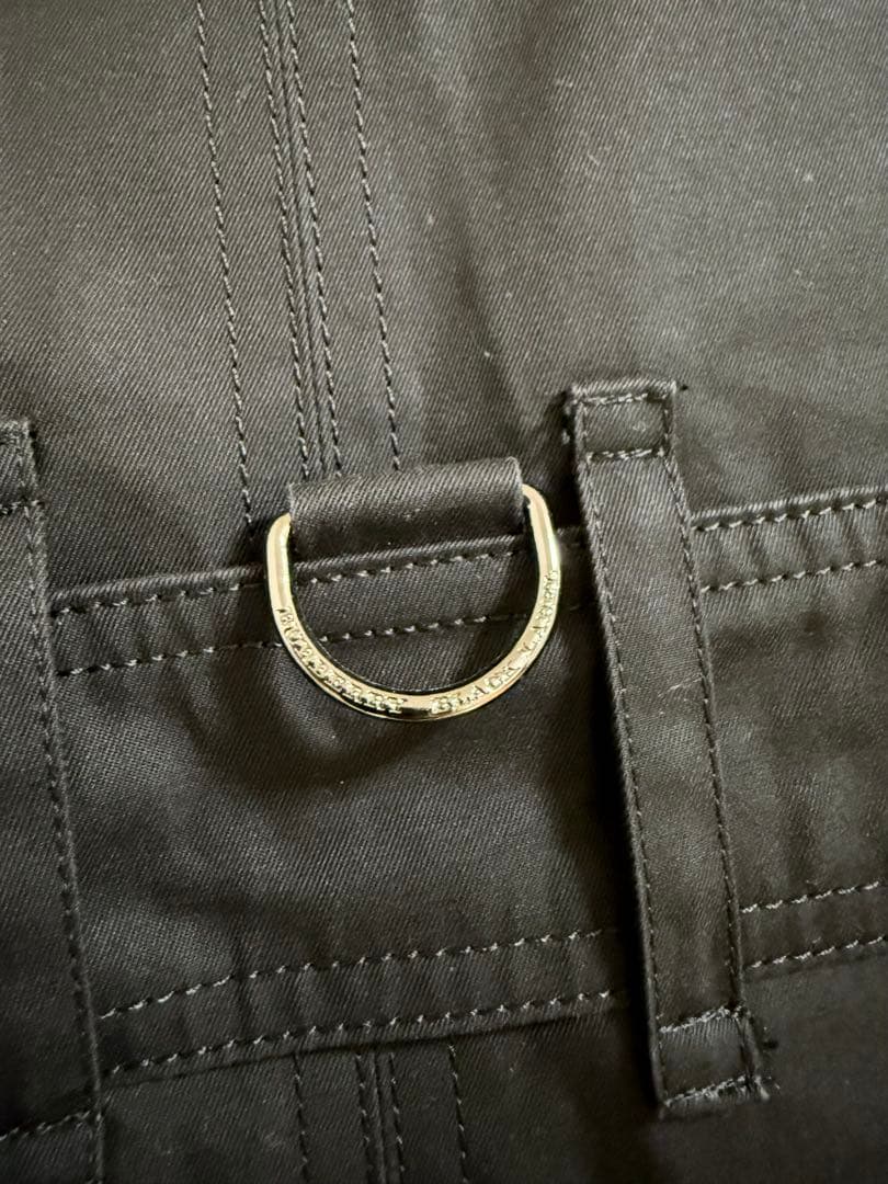 【美品】バーバリーブラックレーベル LL トレンチコート ライナー ブラック 黒