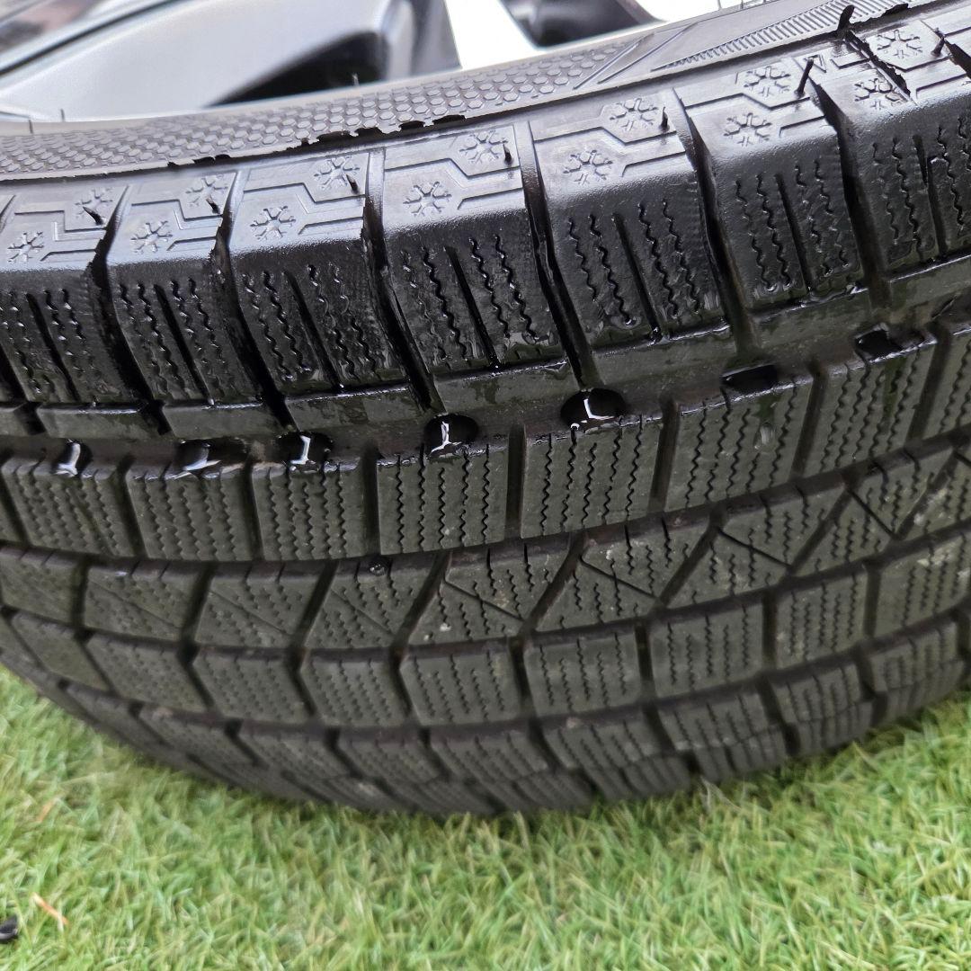 専用出品ホンダ純正ホイール バリ溝スタッドレスタイヤ