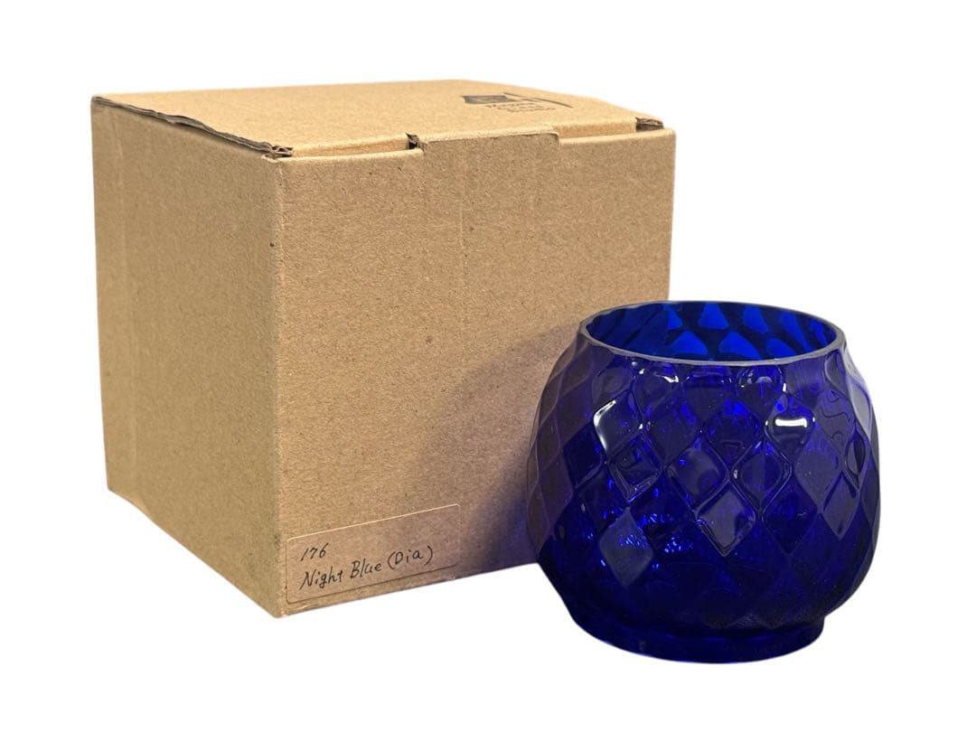 ライト・ランタン Magma glass studio - Night Blue