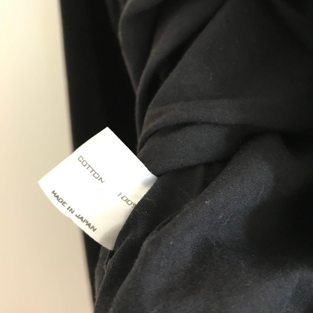 ナンバーナイン03カート期　裏地リバティーブラックシャツ　サイズ2