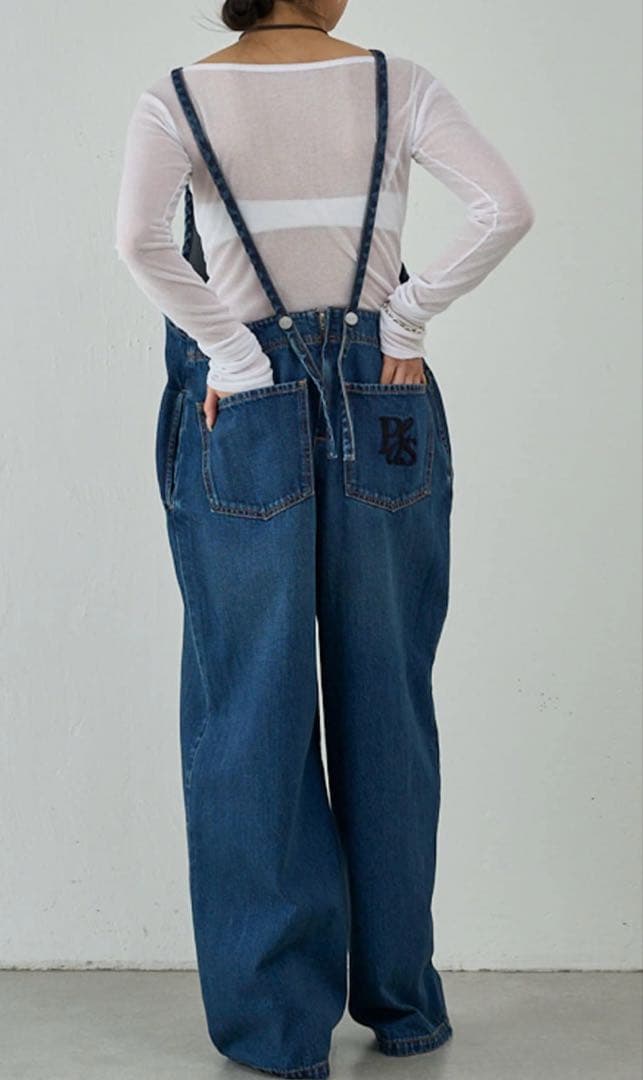 【新品未使用】gallardagalante PEAS デニムサロペット