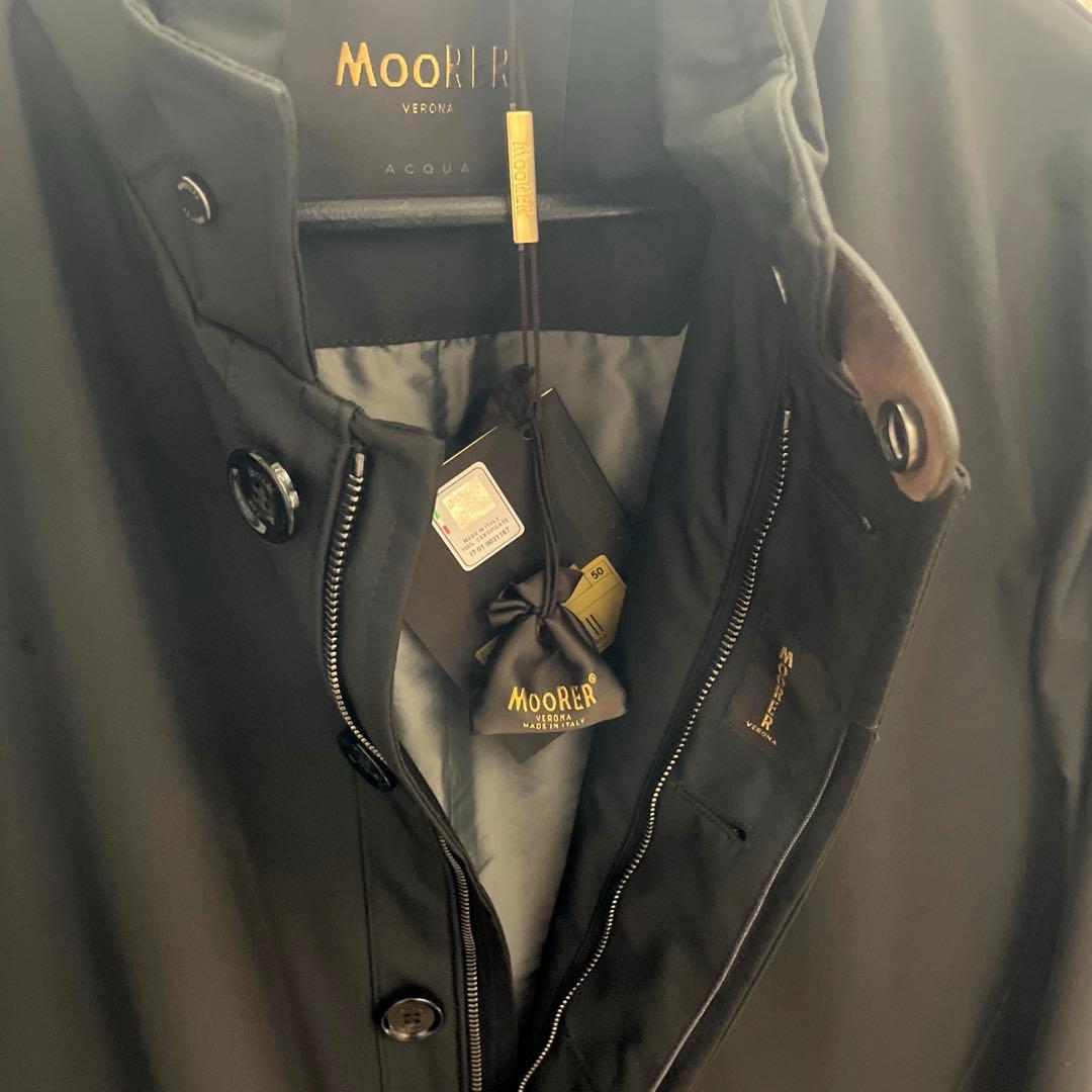 MOORER ムーレー　超軽量撥水素材　トレンチコート　タグ付き未使用