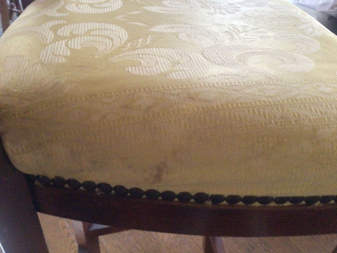 マホガニー アンティーク風 ハイチェア カウンターインテリア イタリア製