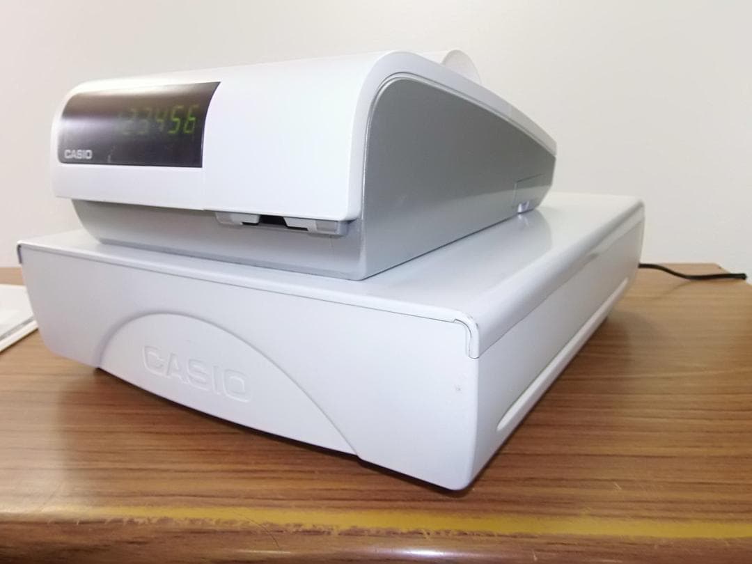 1125店名設定無料カシオ１０部門TE-300 インボイスレジスター軽減税率対応