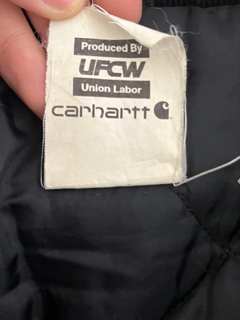 [美品] カーハート　トラディショナルコート　Ford企業ロゴ入り　USA製