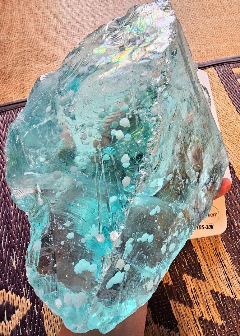 超巨大‼️4.4kg‼️クリストバライト入りネリーランド産 アンダラクリスタル