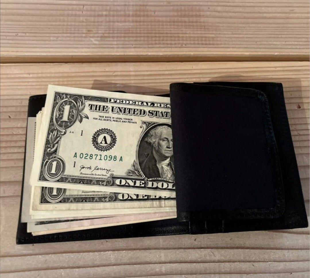 SLOW （スロウ） がま口 ミニ財布 ブラック