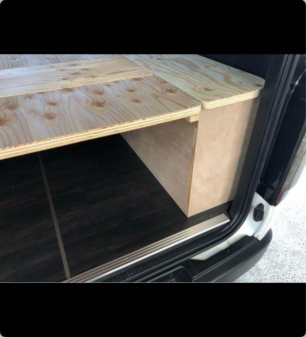 ハイエースSーGL 収納BOX ベッドキット