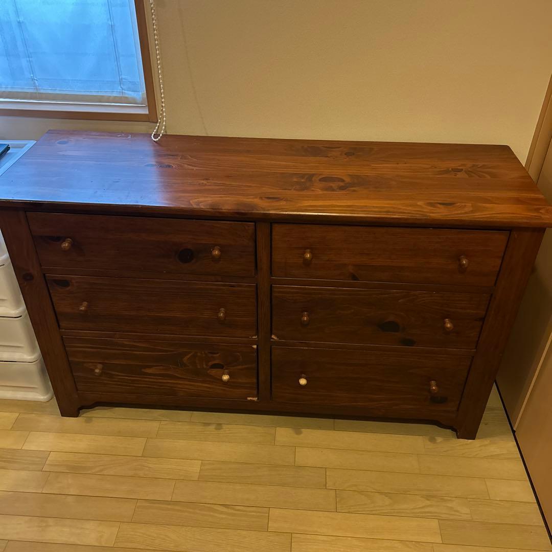 ETHAN ALLEN / イーセンアーレン｜3段チェスト｜US Vintage