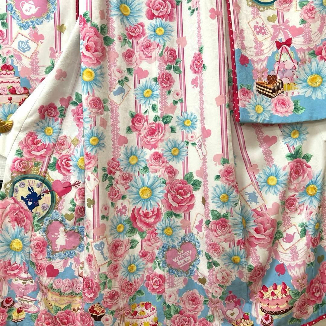 No.106 七五三　7歳 着物フルセット　　松田聖子